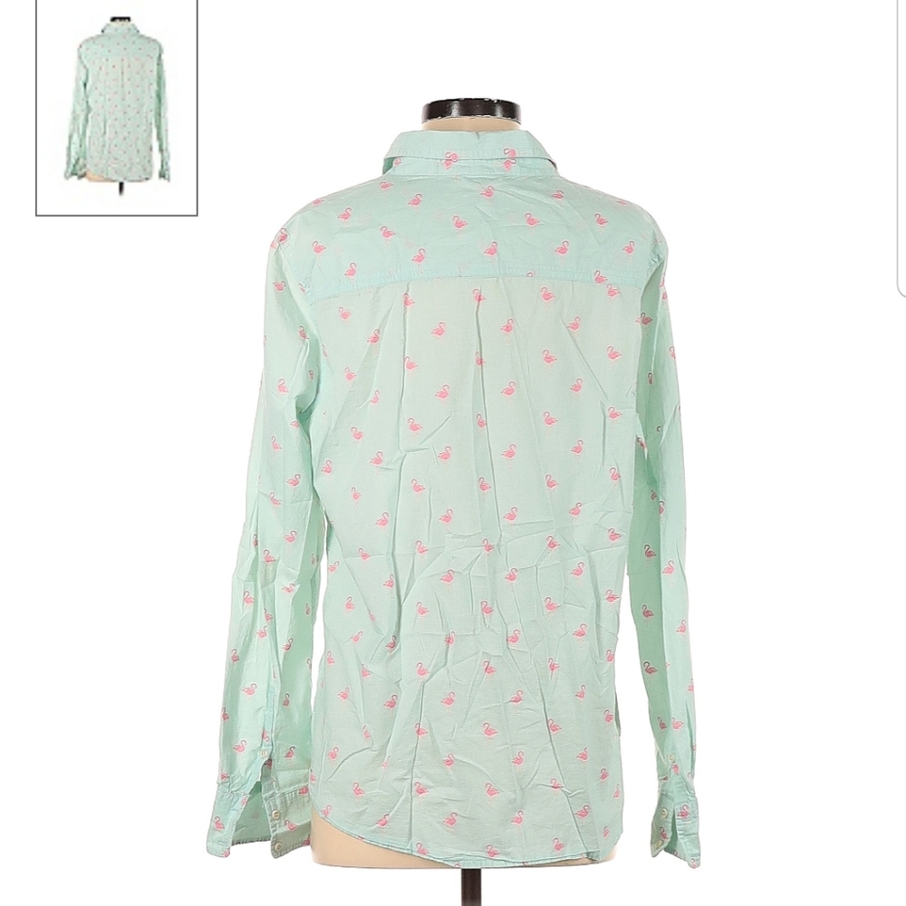 Merona Flamingo Shirt - Picture 3 of 5